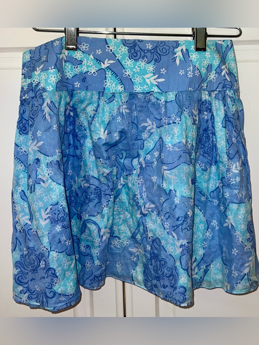 Lilly Pulitzer GIRLS 12 lined zip skirt